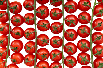top-view-delicious-tomatoes