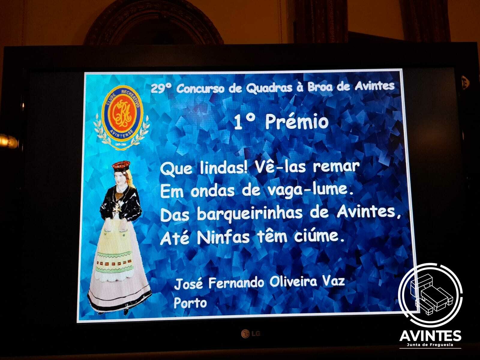 29.º Concurso de Quadras à Broa de Avintes 29.º Concurso de Quadras à Broa de Avintes