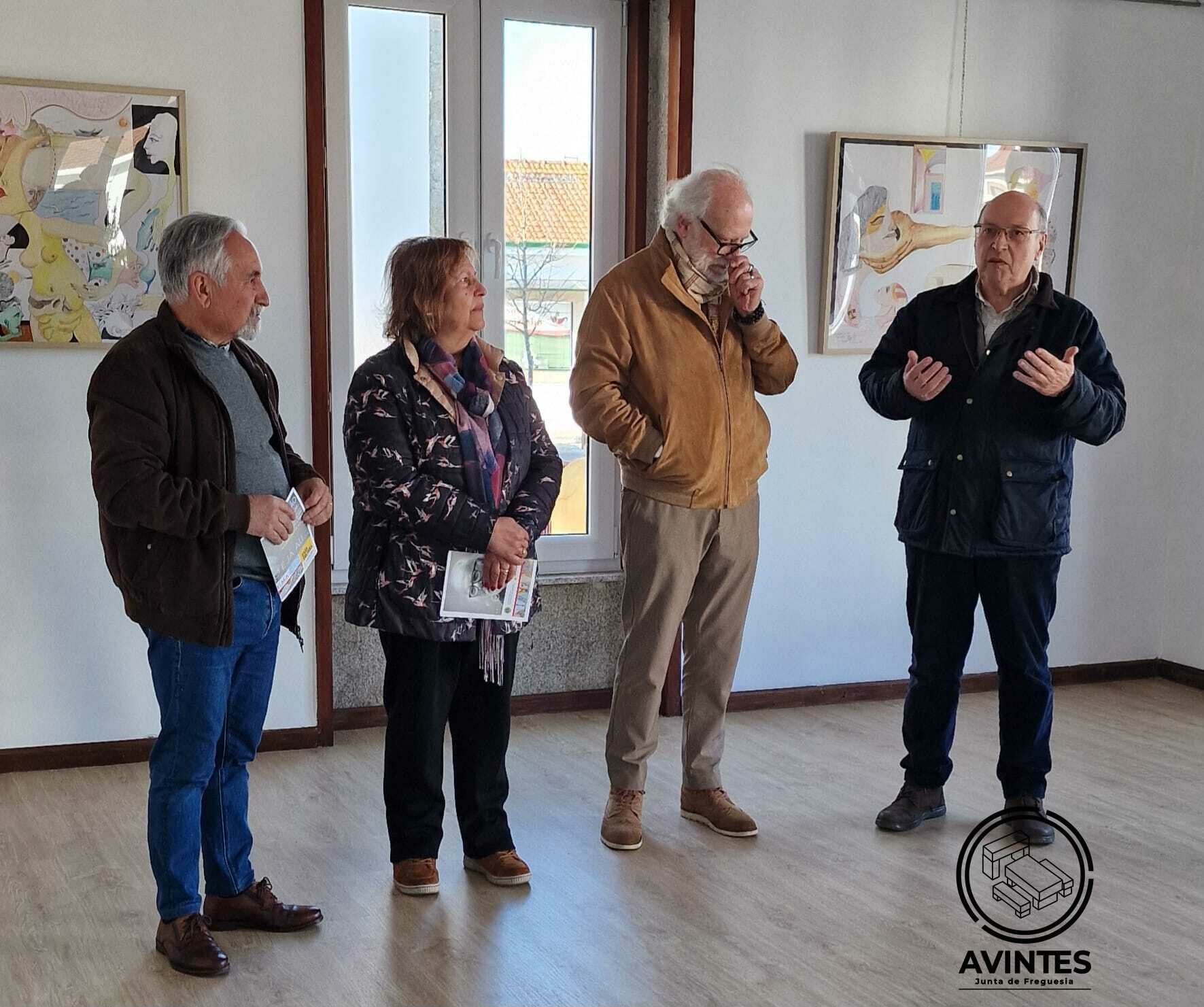 Inaugura&ccedil;&atilde;o da Exposi&ccedil;&atilde;o "...o infinito &eacute; j&aacute; ali..."