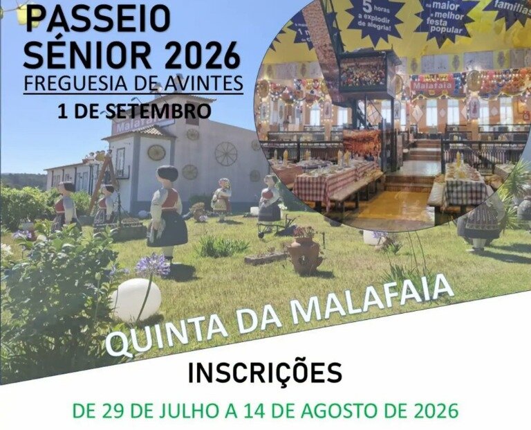 Passeio Sénior 2026