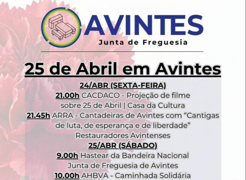 25 de Abril em Avintes