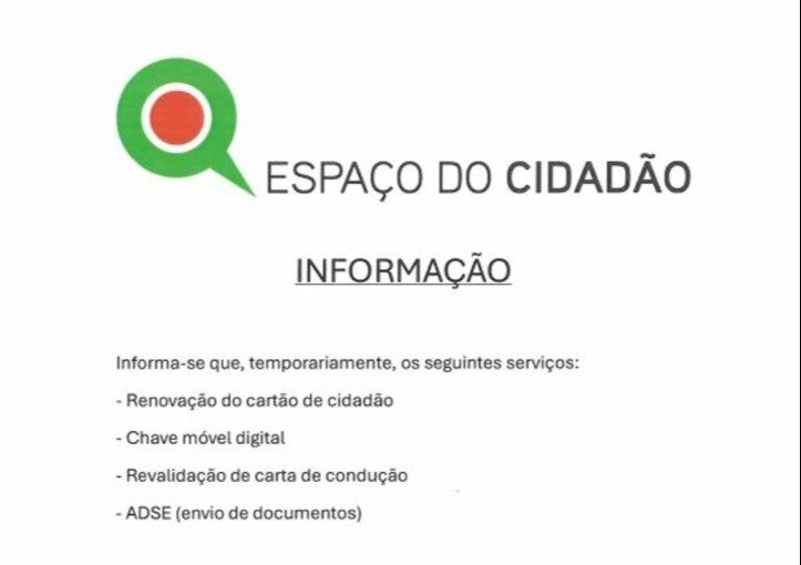 Atendimento por marcação no Espaço do Cidadão