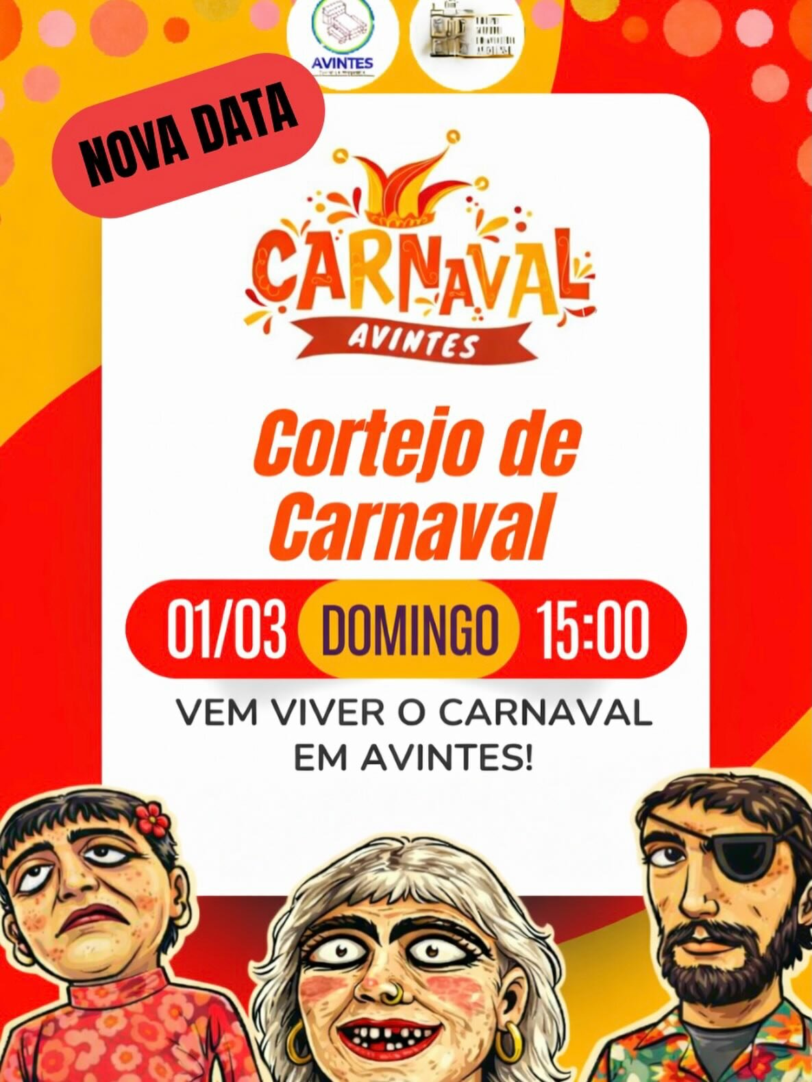 Carnaval de Avintes 2026 (Nova Data) Carnaval de Avintes 2026 (Nova Data)