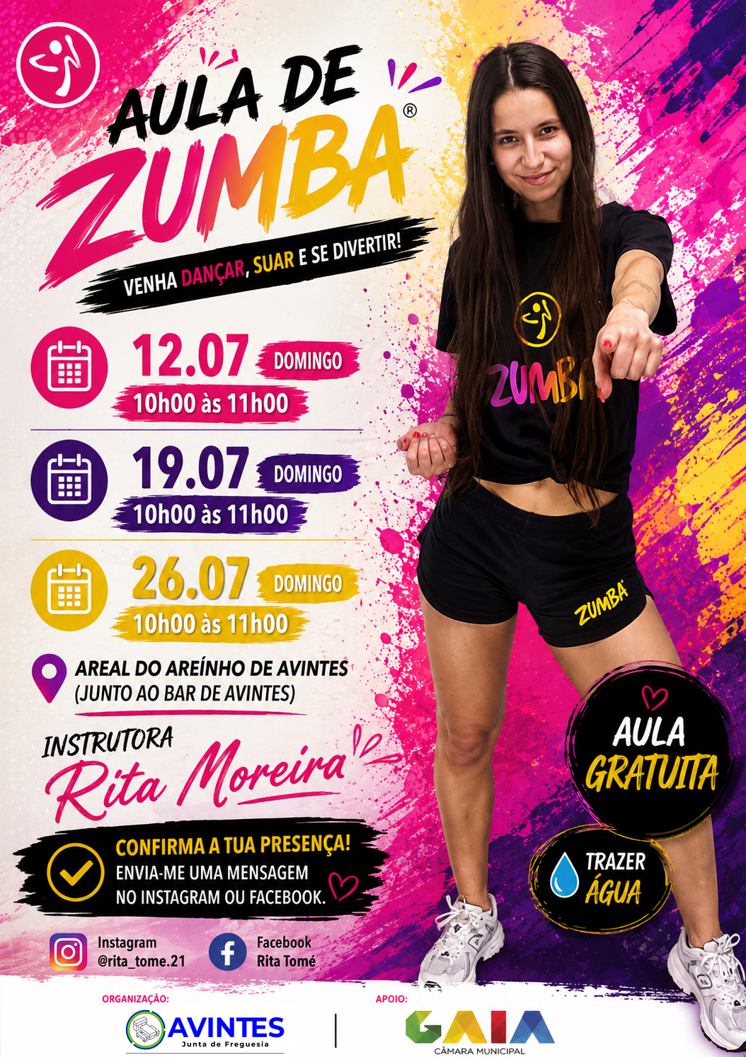 Aulas de Zumba