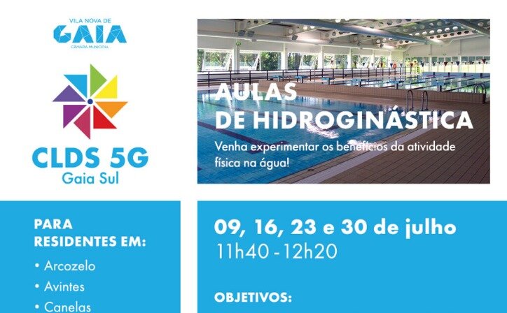 CLDS 5G Gaia Sul - Aulas de Hidrogin&aacute;stica