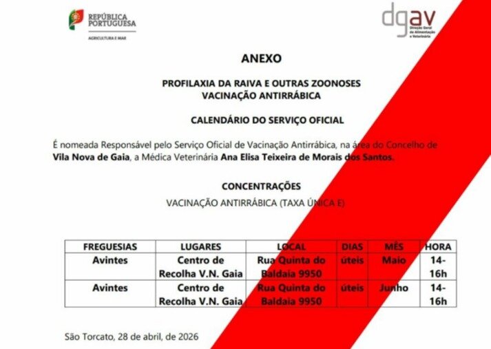 EDITAL Campanha de Vacinação Antirrábica EDITAL Campanha de Vacinação Antirrábica