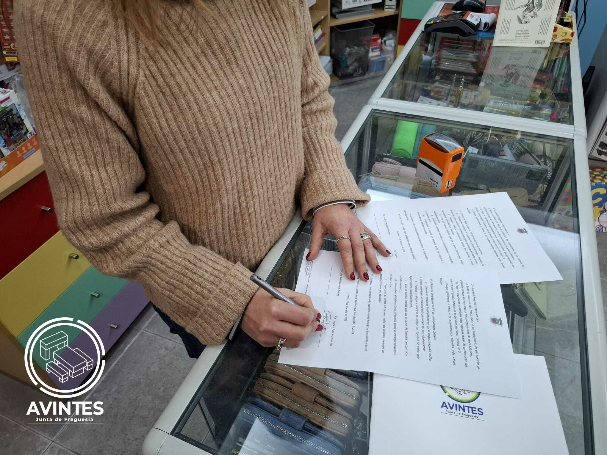 Protocolos com Papelarias e Livrarias