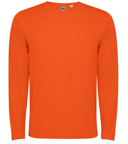 maglietta_tecnica_running_manica_lunga_arancio