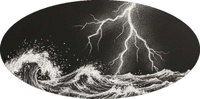 disegno mare agitato 2