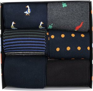 ciocca-calze-calzini-uomo-corte-fantasia-caldo-cotone-morbide-e-confortevoli-colorate-6-paia