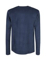 2-maglie-navigare-maniche-lunghe-caldo-cotone-girocollo-bianche-bleu-e-nero