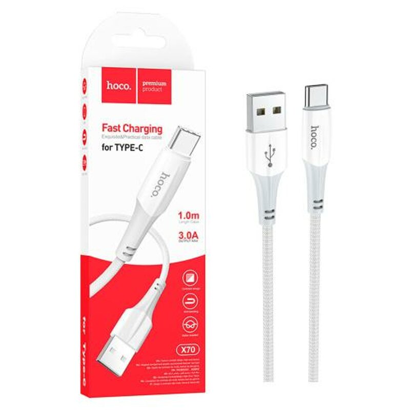 hoco-cavo-x70-usb-a-usb-c-per-carica-rapida-1-metro