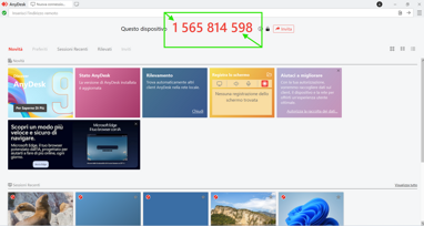 dove trovare il codice attivazione AnyDesk