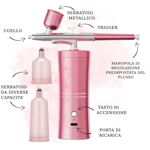 kit-aerografo-compressore-48-psi-set-ricaricabile-con-ugello-03-mm-e-spazzola-di-pulizia