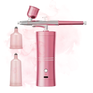 kit-aerografo-compressore-48-psi-set-ricaricabile-con-ugello-03-mm-e-spazzola-di-pulizia