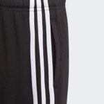 short-adidas-essentials-3-stripes-black-white