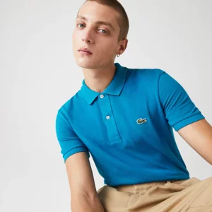 polo-lacoste-di-taglio-attillato-slim-fit-azzurro
