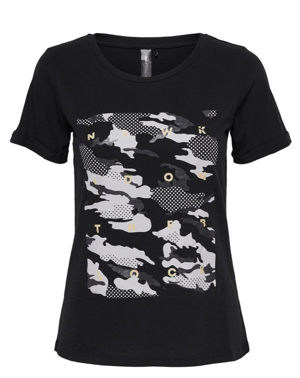t-shirt-only-play-donna-colore-nero