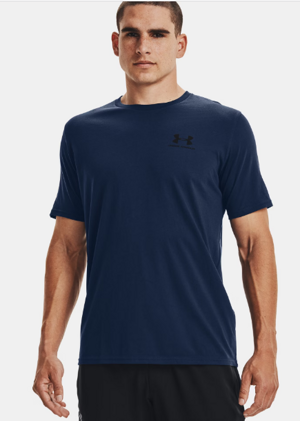 maglia-a-manica-corta-ua-left-chest-logo-da-uomo