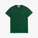 t-shirt-a-girocollo-in-jersey-di-cotone-tinta-unita-verde