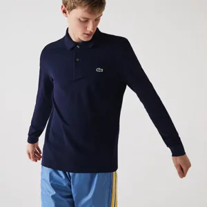 polo-lacoste-di-taglio-classico-con-maniche-lunghe-blu