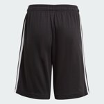 short-adidas-essentials-3-stripes-black-white