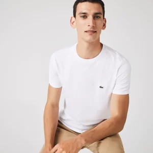 t-shirt-a-girocollo-in-jersey-di-cotone-tinta-unita-bianco