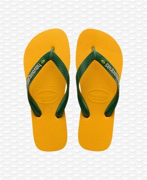 brasil-logo-infradito-da-bagno-colore-banana-yellow