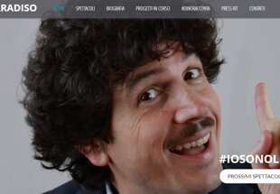 creazione sito web artista