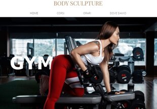 siti web per palestre