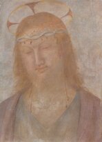 fra bartolomeo, testa di cristo, 1495-1522, affresco, ds, f (museo di san marco).jpeg