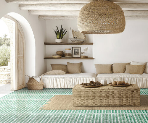 Geometrie d'Ombra di Ceramica Francesco De Maio - Cerchio Rosa Cipria