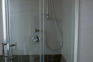 Box doccia in bagno appartamento Sole a Portopalo