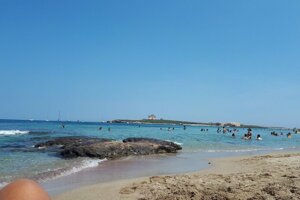 Spiaggia e mare a Portopalo vicino Appartamento Sole