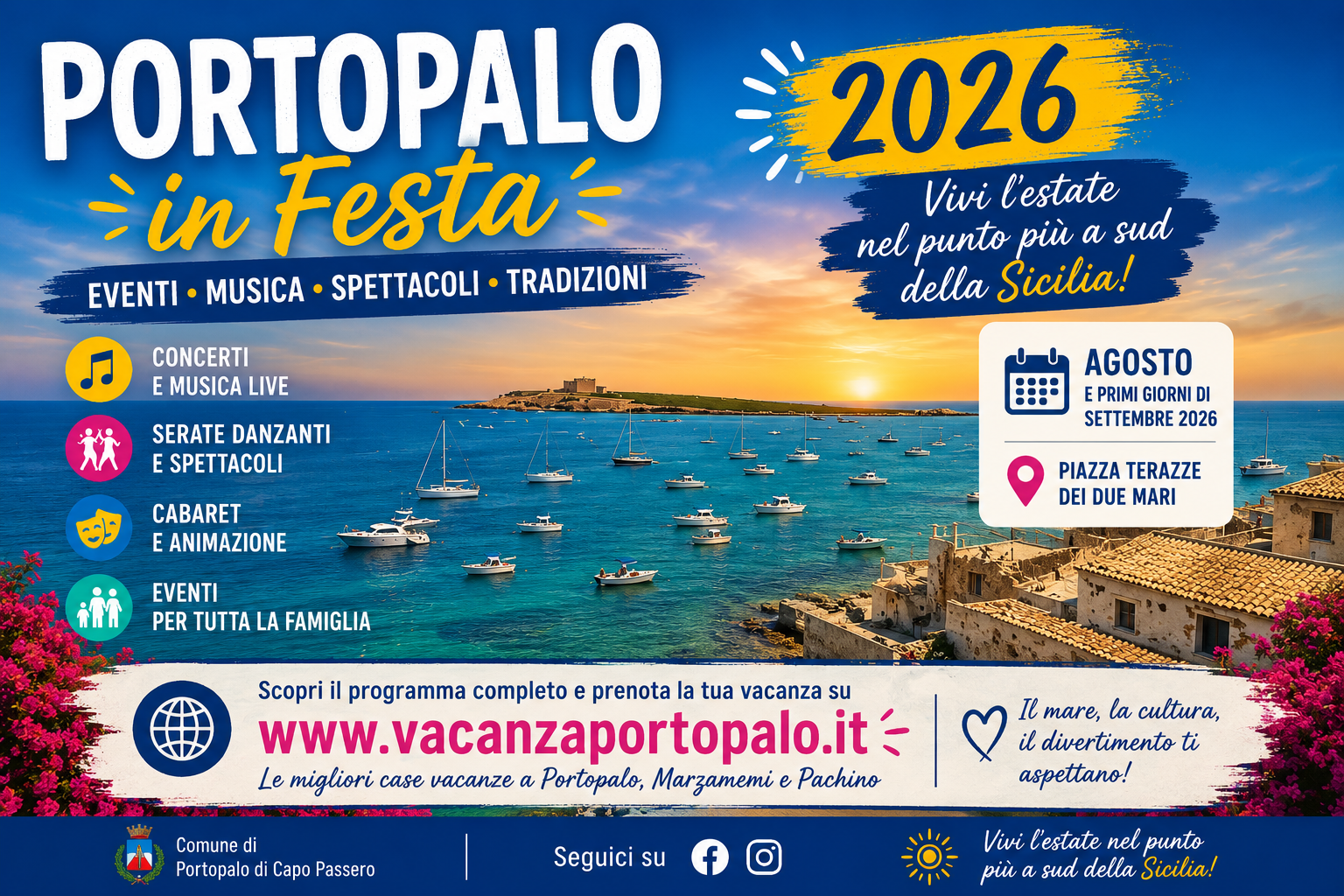 Portopalo di Capo Passero: l'estate 2026 ti aspetta nel punto più a sud della Sicilia