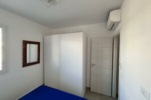 Camera da letto moderna con aria condizionata a Stella del Sud nel Borgo 84 di Marzamemi