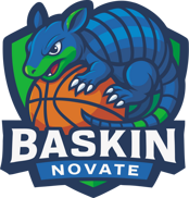 logo cuore baskin novate vettoriale