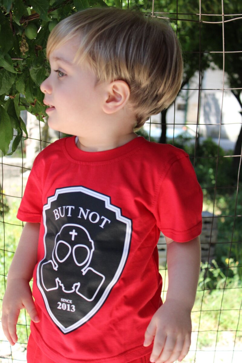 KAOS JEANS - T-SHIRT BUTNOT ROSSA SCUDETTO