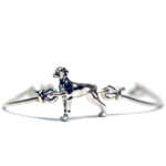 weimaraner-bracciale-argento-925