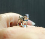 URONE Orecchini A Carlino In Argento Sterling 925 - Ipoallergenici, Gioiello Per Amanti Dei Cani, Regalo