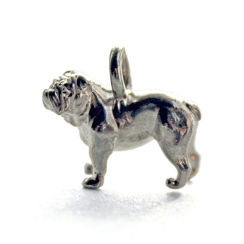 bulldog inglese ciondolo