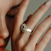 Gioielli in zama argentata 12 micron con cristalli