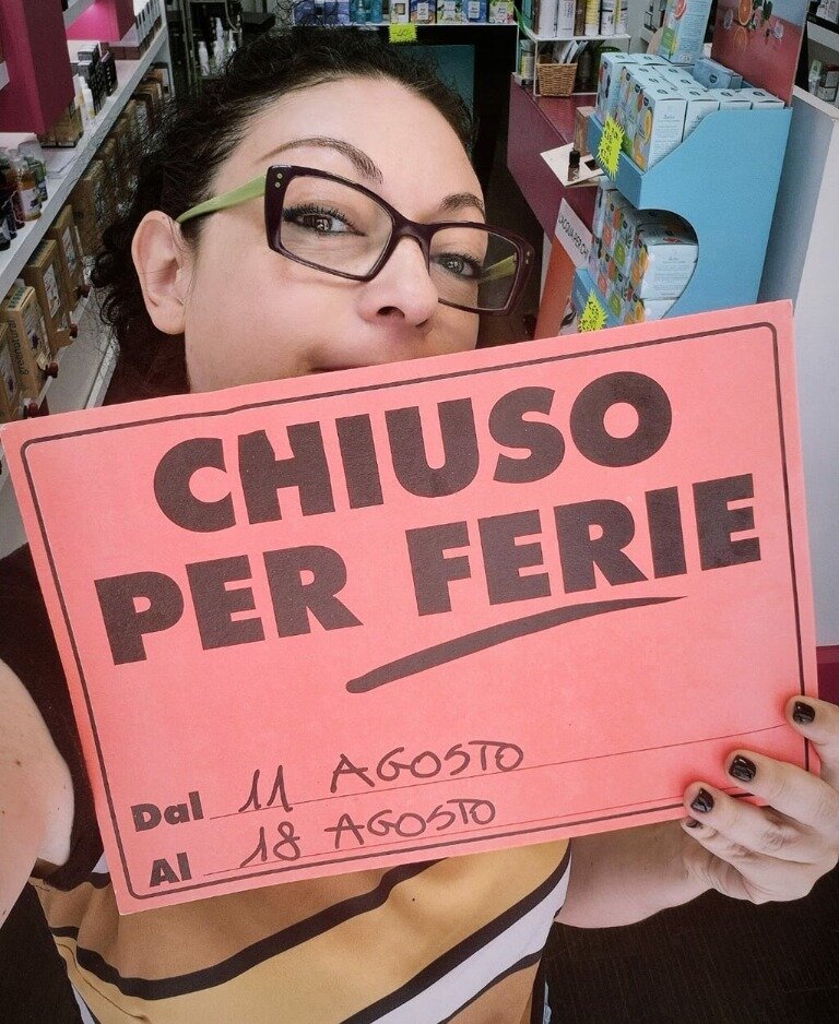 Chiusura per Ferie e Saldi Estivi! ☀️