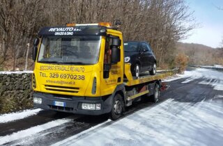 soccrso stradale in azione anche con la neve