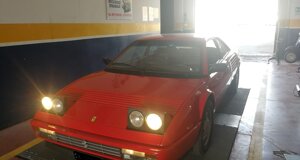 revisione della mitica ferrari storica