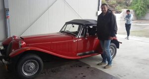 revisione di un'auto d'epoca