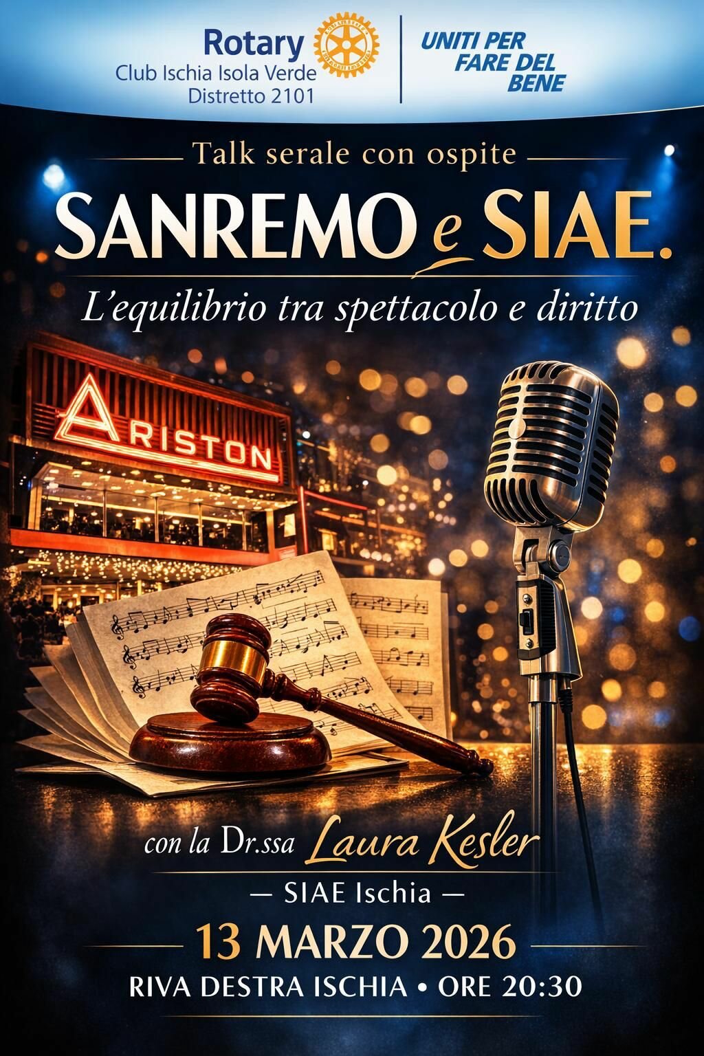 Talk serale con ospite