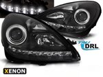 fari-anteriori-drl-led-xenon-mercedes-slk-r171-led-neri