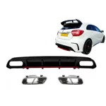diffusore-posteriore-amg-mercedes-classe-a-w176-a45-red-line-con-terminali