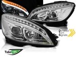 fari-anteriori-tube-led-mercedes-classe-c-w204-0710-freccia-dinamica-led-cromati